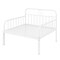 Twin Size Extendable Metal Daybed with Guardrails and Armrests